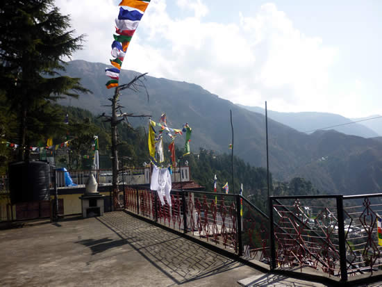 Вид из гостиницы.